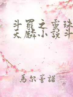 斗罗之灵珠神剑天麟小说斗