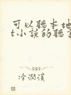 可以听本地txt小说的听书软件