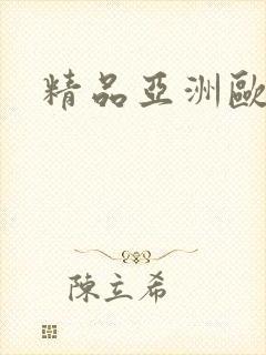 精品亚洲欧洲
