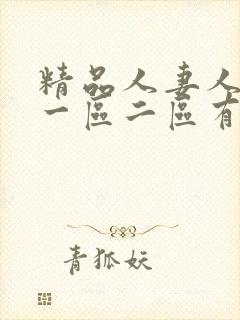 精品人妻人妻人一区二区有限公司