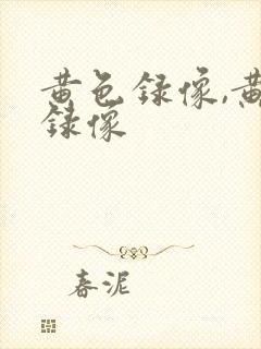 黄色录像,黄色录像