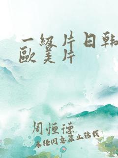 一级片日韩成人欧美片
