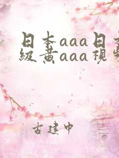 日本aaa日本级黄aaa视频