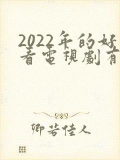 2022年的好看电视剧有哪些