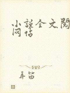 小说全文阅读的网站