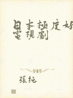 日本极度好看的电视剧