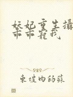 妖妃重生摄政王乖乖宠我