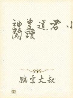 神农道君 小说阅读