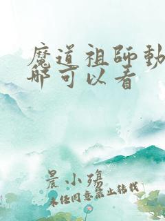 魔道祖师动漫在哪可以看