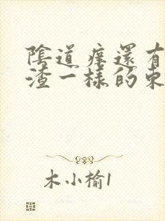 阴道痒还有豆腐渣一样的东西