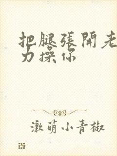 把腿张开老公用力操你