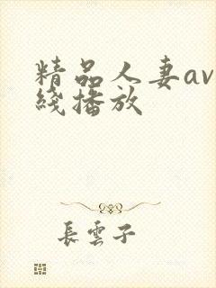 精品人妻av在线播放