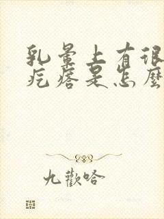 乳晕上有很多小疙瘩是怎么回事啊