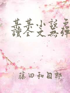 某某小说免费阅读全文无弹窗