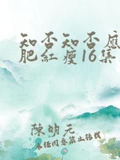 知否知否应是绿肥红瘦16集