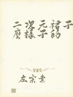 二次元裙子是什么样子的