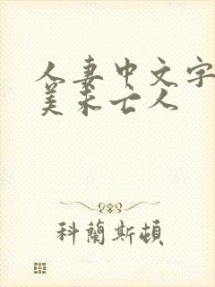 人妻中文字幕欧美未亡人