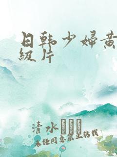 日韩少妇黄色一级片