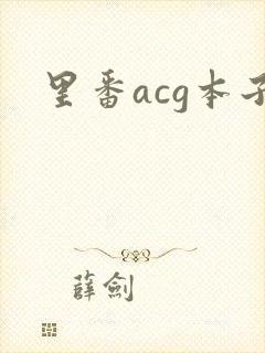 里番acg本子