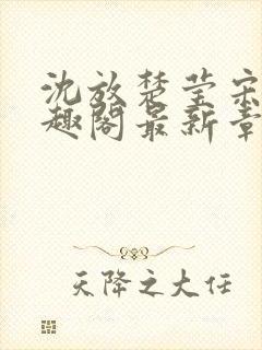 沈放楚莹宋晚笔趣阁最新章节更新