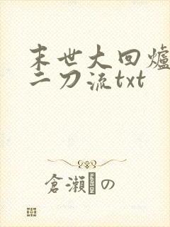 末世大回炉二十二刀流txt