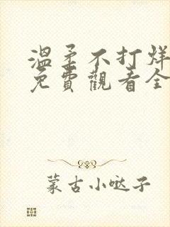 温柔不打烊短剧免费观看全集高清版