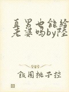 直男也能给人当老婆吗by陆酌言小说免费阅读