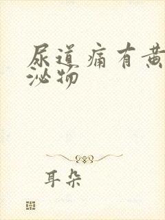 尿道痛有黄色分泌物