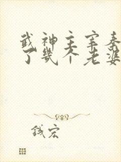 武神主宰秦尘娶了几个老婆