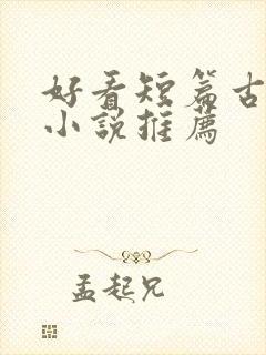 好看短篇古言情小说推荐