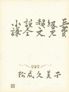 小说超级兵王叶谦全文免费阅读