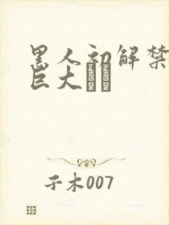 黑人初解禁黑人巨大マラ