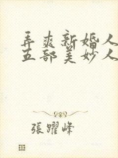 弄爽新婚人妻第五部美妙人妻