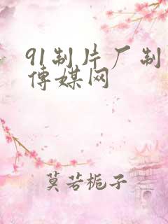 91制片厂制作传媒网
