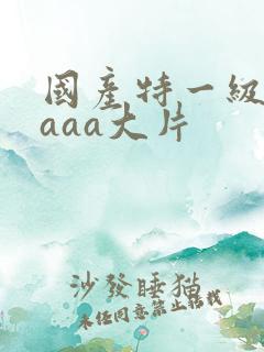 国产特一级黄色aaa大片