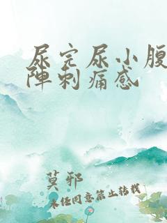 尿完尿小腹有一阵刺痛感