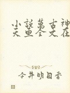 小说万古神帝飞天鱼全文在线阅读