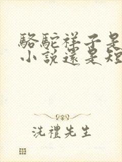 骆驼祥子是长篇小说还是短篇