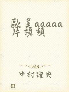 欧美aaaaa片视频