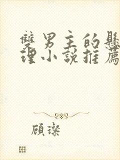 双男主的悬疑推理小说推荐