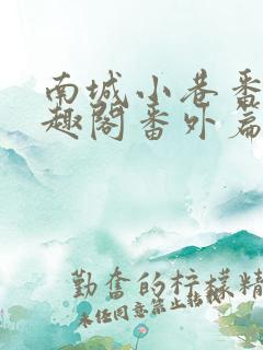 南城小巷番外笔趣阁番外篇