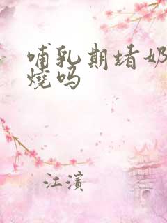 哺乳期堵奶会发烧吗