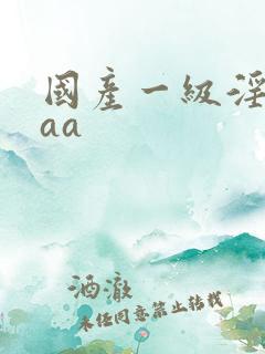 国产一级淫片aaa