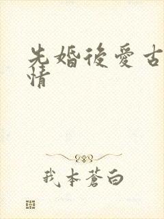 先婚后爱古代言情