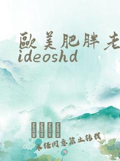 欧美肥胖老太videoshd