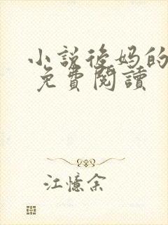 小说后妈的春天 免费阅读