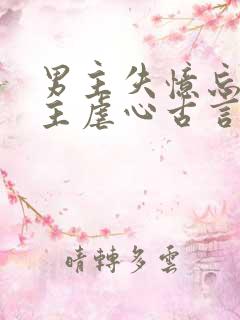 男主失忆忘记女主虐心古言