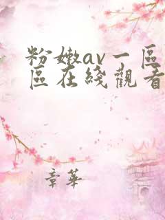 粉嫩av一区二区在线观看
