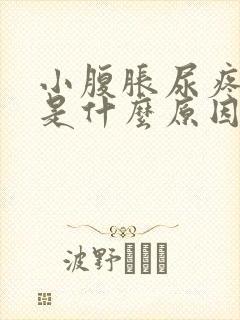 小腹胀尿疼尿频是什么原因