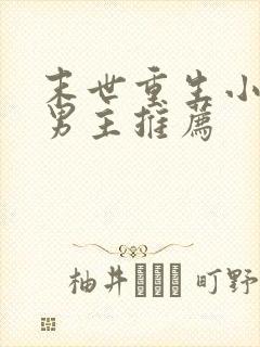 末世重生小说双男主推荐